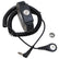 Desco 09204 Wrist Strap Jewel Magsnap Adj Metal Onyx, 6" Angle Cord