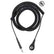 Desco 09682 Single Conductor Coil Cord, 4mm Snap