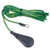 Desco 09817 Common Point Ground Cord Socket, 10 ft