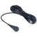Desco 09818 Ground Cord with 10mm Female Snap Socket, 10 ft