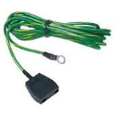 Desco 09820 Common Point Ground Cord Socket, 10 ft