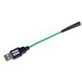 Desco 09839 USB Ground Adapter for Wrist Strap Banana Jack Cord
