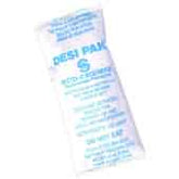 Desco 13850 Desi-Pak Tyvek Desiccant Pack, 3" x 1.5", 1/2 Unit, 550/PA