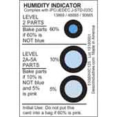 Desco 13869 Cobalt Dichloride Free Humidity Indicator Card
