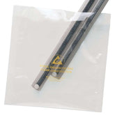 Desco 13874 Statfree Dissipative Ultra Clear 3.5 Mil Polyester Bag, 10" x 12"