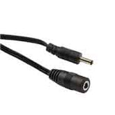 Desco 19264 Power Adapter Extension Cord for Mini & Multi-Mount Monitors, 3’