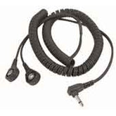 Desco 19868 Dual Conductor Coil Cord, 6ft