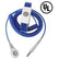 Desco 19902 MagSnap 360 Wrist Strap, Dual-Wire Large, 6' CORD