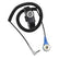 Desco 19904 Dual Conductor MagSnap Wrist Strap, 12 ft Coil Cord