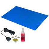 Desco 42460 Statfree Z2 3-Layer Dissipative Vinyl Worktop Mat Kit