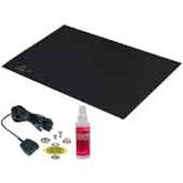 Desco 66080 Statfree T2 Premium Dissipative Dual Layer Dark Grey Rubber Roll