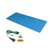 Desco 66220 Blue Dissipative Dual Layer Rubber Mat Kit