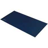 Desco 66449 Dissipative Rubber Cut Mat, 2-Layer Dark Blue, .060" x 24" x 48