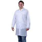 Desco 73622 ESD-Safe Statshield Lab Coat with Snaps, Medium