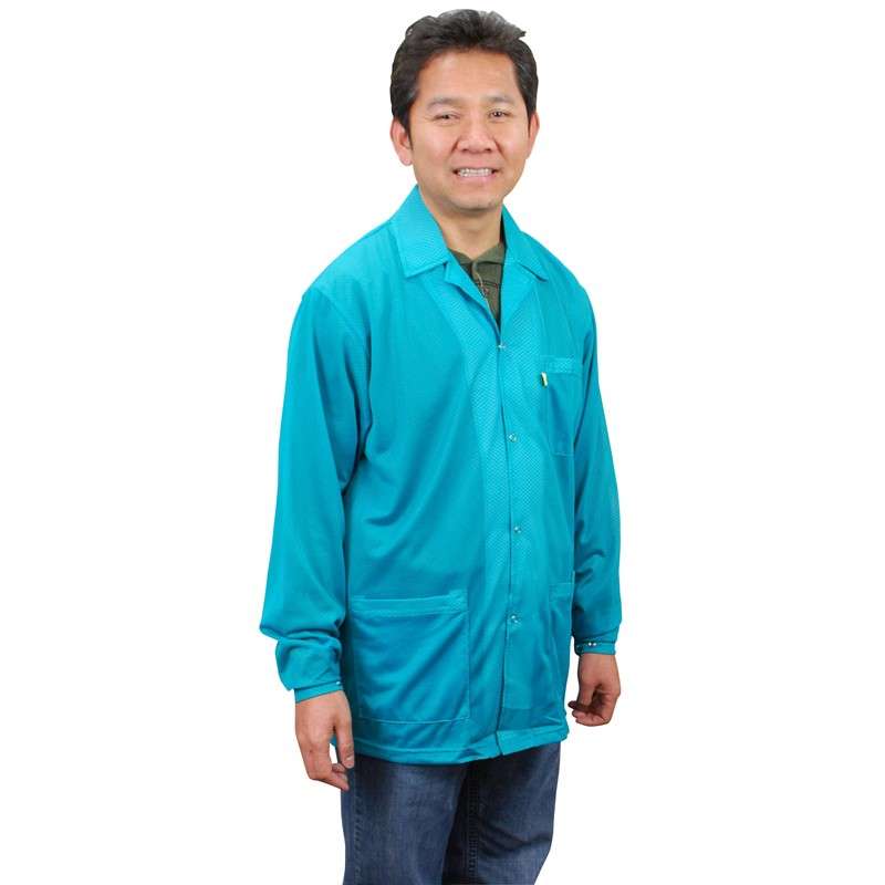 Desco 73842 Statshield ESD-Safe Jacket with Snaps