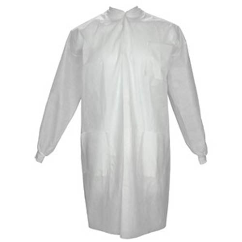 Desco 75001 Disposable Smock, Medium/Large, 12/Pkg