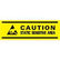 Desco 81802 Caution Safety Hazard Warning ESD Aisle Marking Tape