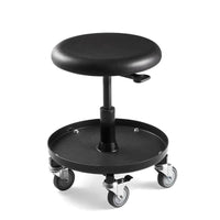 Bevco 3057 Desk Height Maintenance Repair Stool with Plastic Storage Tray