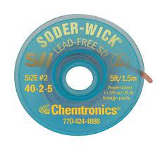 Chemtronics 40-2-5 Lead Free Desoldering Wick