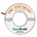 Easy Braid OS-A-25 One Step Solder Braid Silver Series Standard Spool, .025" x 25'