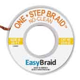 Easy Braid OS-B-25 One Step Solder Braid Gold Series Standard Spool, .050"x25'