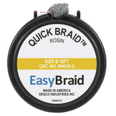 Easy Braid W4015-2 #2 Replacement Cassette Quick Braid Rosin Wick
