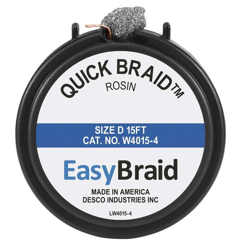Easy Braid W4015-4 #4 Quick Braid Replacement Cassette Rosin Wick