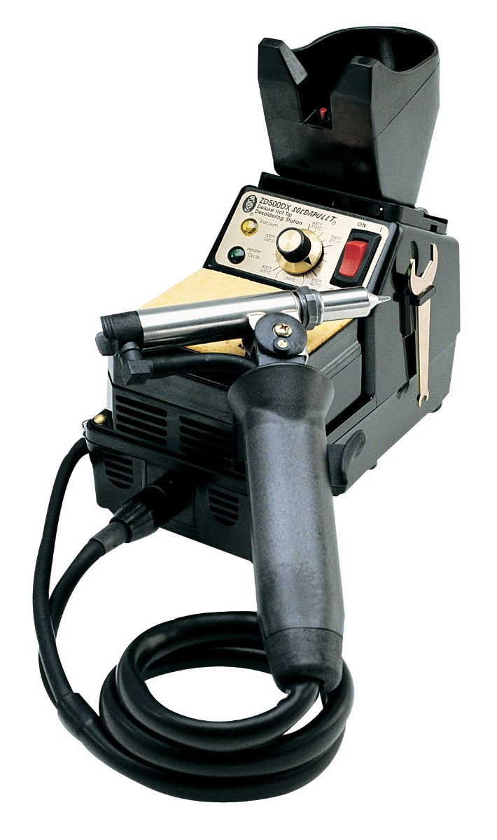 Edsyn ZD500DX Soldapullt Self-Contained Deluxe Hot Tip Desoldering Station