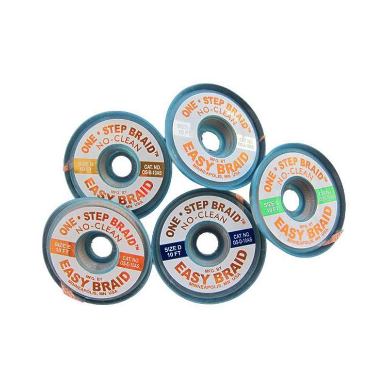 Easy Braid LF-A-5AS Lead Free Solder Braid .025" Silver Series Dissipative Spool