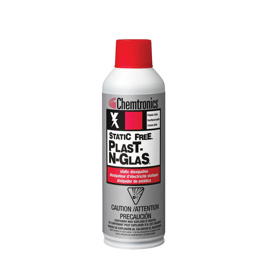Chemtronics ES1668 Plast-N-Glas Foaming Static-Dissipative Cleaner