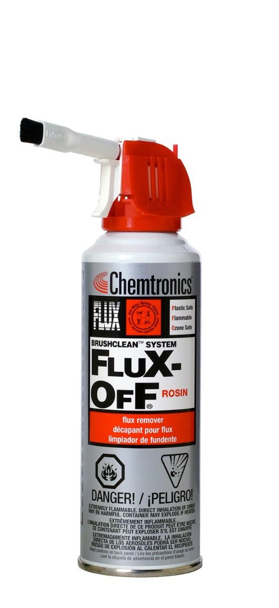 Chemtronics ES835B Flux-Off Rosin Flux Remover with BrushClean System