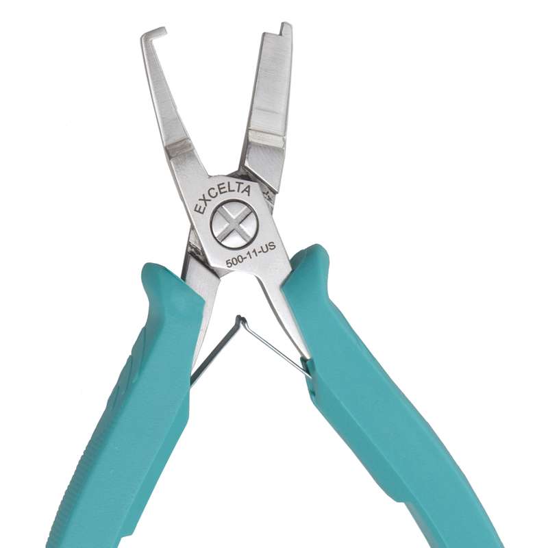 Excelta 500-11-US Carbon Steel Lead Forming Plier, 5.25"