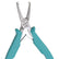Excelta 530FE-US Carbon Steel Anti Shock Standoff Shear Cutter/Bender Pliers
