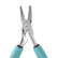 Excelta 930E-1 Stainless Steel Forming Pliers with Shear Cutter, Cut Leads at 0.06" Bends
