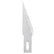 Excel 10021 Stainless Steel Honed Blade, 1000/Pkg