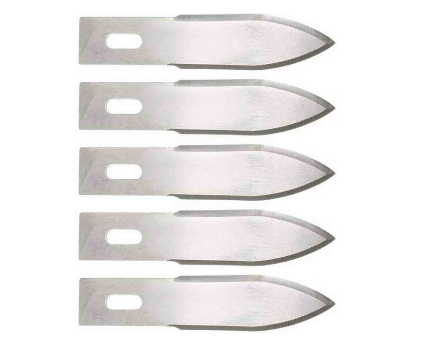 Excel 20023 #23 Double Edge Stripping Knife Blade, 5/Pkg