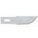 Excel 21022 Curved Edge Blade, 5/Pkg