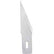 Excel 22602 Straight Edge Knife  Blade, 100/Pkg