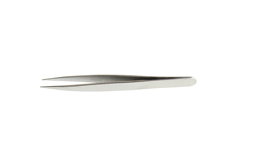 Excel 30412 Sharp Point Tweezers, 4-3/4"