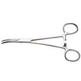 Excel 55531 Curved Nose Stainless Steel Hemostat, 7-1/2"