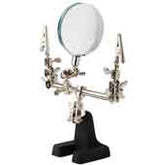 Excel 55675 Double Clip Extra Hands With Magnifier