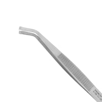 Excelta 815B-SA-SE Stainless Anti-Magnetic Tweezer Bent Round Tip