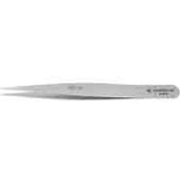 Excelta 00C-SA Stainless Steel Anti-magnetic General Assembly Tweezers with Straight Strong Tips, 4-1/4"