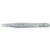 Excelta 0C-SA-SE Stainless Steel Anti-magnetic Tweezers, 1-Star, 3-1/2"