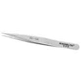 Excelta 0C-SA Neverust Stainless Steel Anti-Magnetic Tweezers with Straight Tip, 3 Star, 3-1/2"