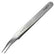 Excelta 104-SA Bent SMD Anti-Mag Tweezers, 4.5"