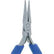 Excelta 11I Chain Nose Pliers Long Narrow With Smooth Jaws, 4 3/4"