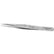 Excelta 126-SA Neverust Chip Handling Tweezers With Fine Tips, 3 Star, 4-1/4"