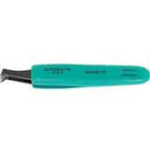 Excelta 15A-GW-ET Tweezer - Cutting Angulated - Three Star 4.5" Carbon Steel .010"