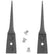 Excelta 179A-RTX Replacement Cleanroom Fine Point Copolymer Tip for 179A-RT Tweezers